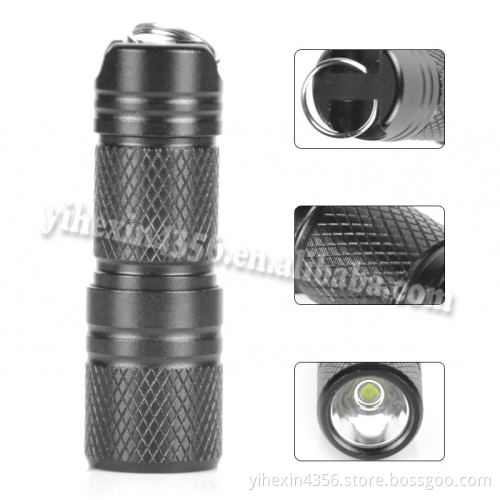 Boruit EFL0852 Rechargeable Mini Flashlight With Usb Cable